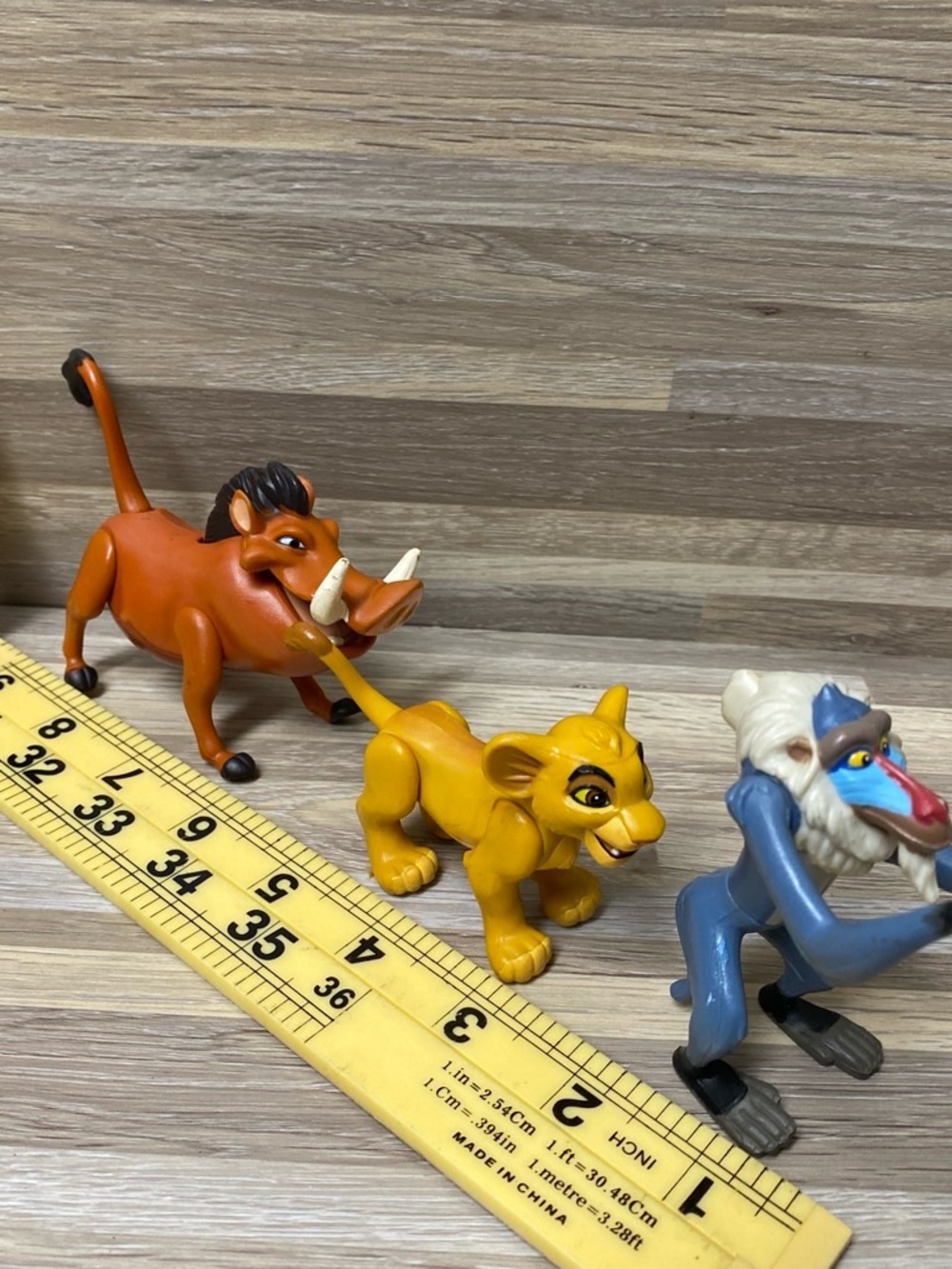 Disney The Lion King Character Toy Set vintage 90s - Picture 5 of 9